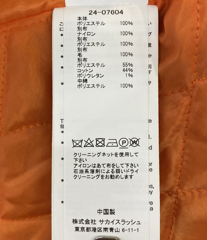 sacai ブルゾン Faux Fur x Nylon Blouson 24AW 24-07604 レディース SIZE 4 サカイ