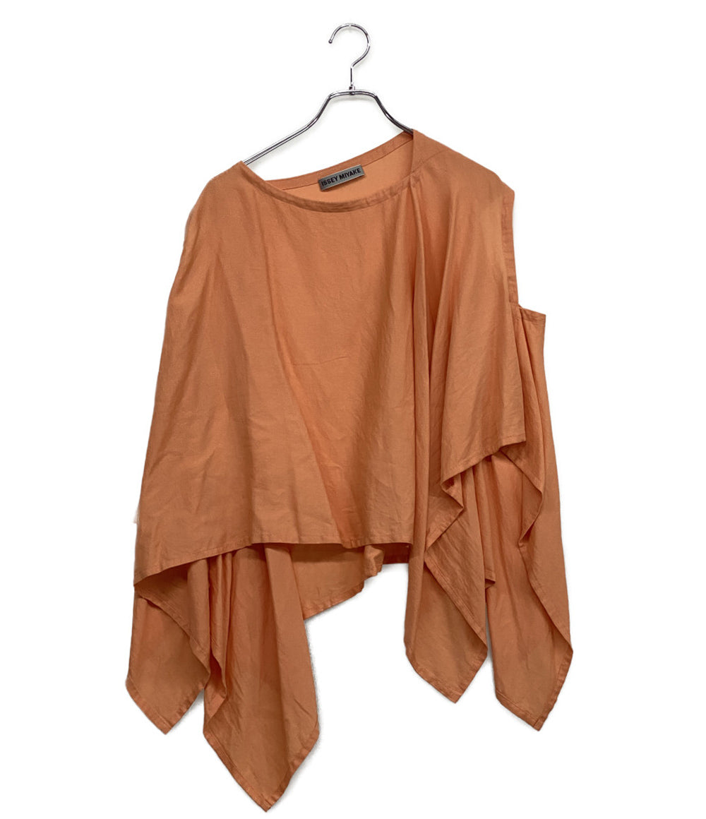 ISSEY MIYAKE ポンチョ スクエアペタル 20SS IM02FJ592 レディース SIZE 2 イッセイミヤケ