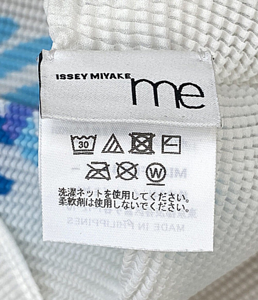 ミー イッセイミヤケ 美品 バードプリントハイネックカットソー 23SS    MY31FK945 レディース SIZE -  ISSEY MIYAKE me
