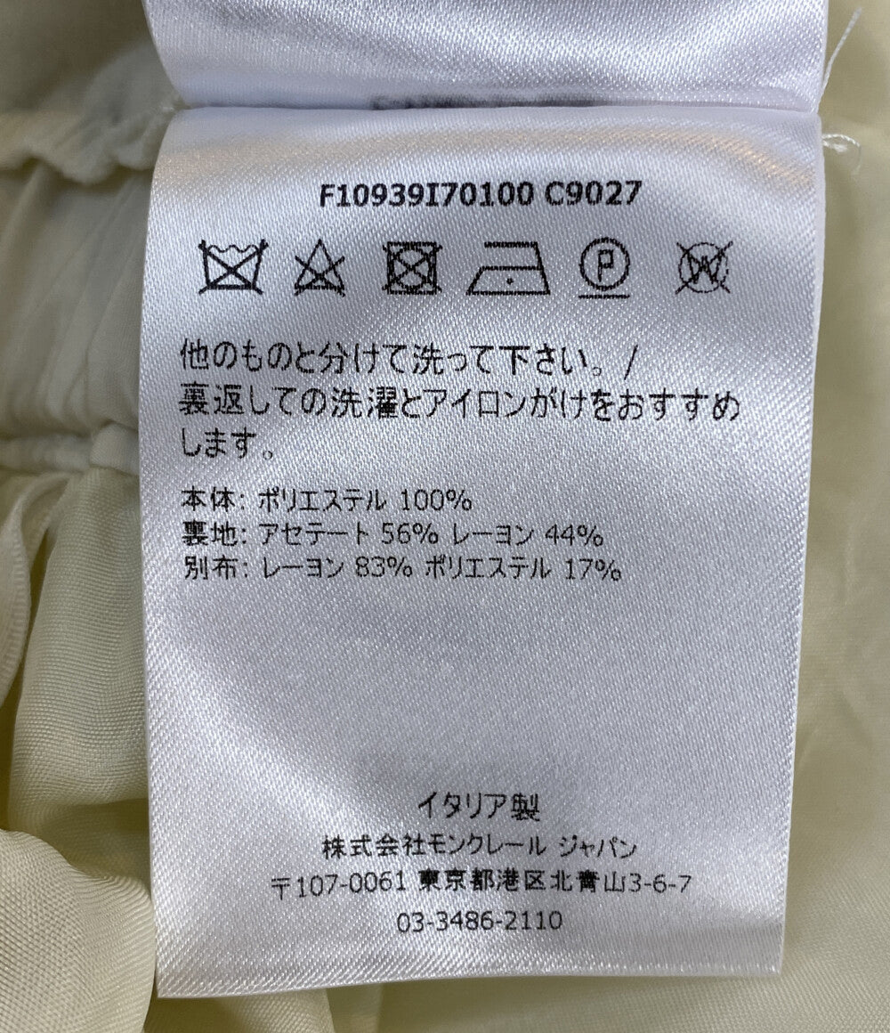 モンクレール  素材切替ワンピース 半袖 ABITO TRICOT       レディース SIZE S  MONCLER