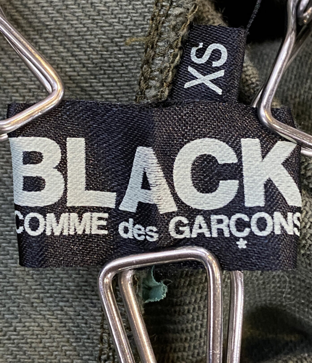 BLACK COMME des GARCONS ミリタリージャンパースカート 20AW 1F-A006 レディース SIZE XS ブラックコムデギャルソン