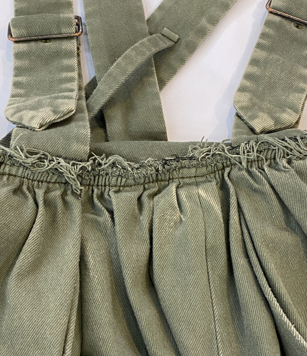 BLACK COMME des GARCONS ミリタリージャンパースカート 20AW 1F-A006 レディース SIZE XS ブラックコムデギャルソン