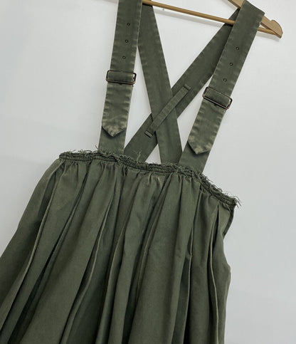 BLACK COMME des GARCONS ミリタリージャンパースカート 20AW 1F-A006 レディース SIZE XS ブラックコムデギャルソン