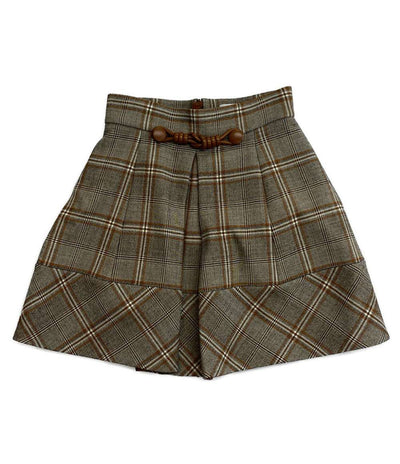 美品 DICE KAYEK ディーチェカヤック チェックスカート W-35025-36 レディース SIZE 34