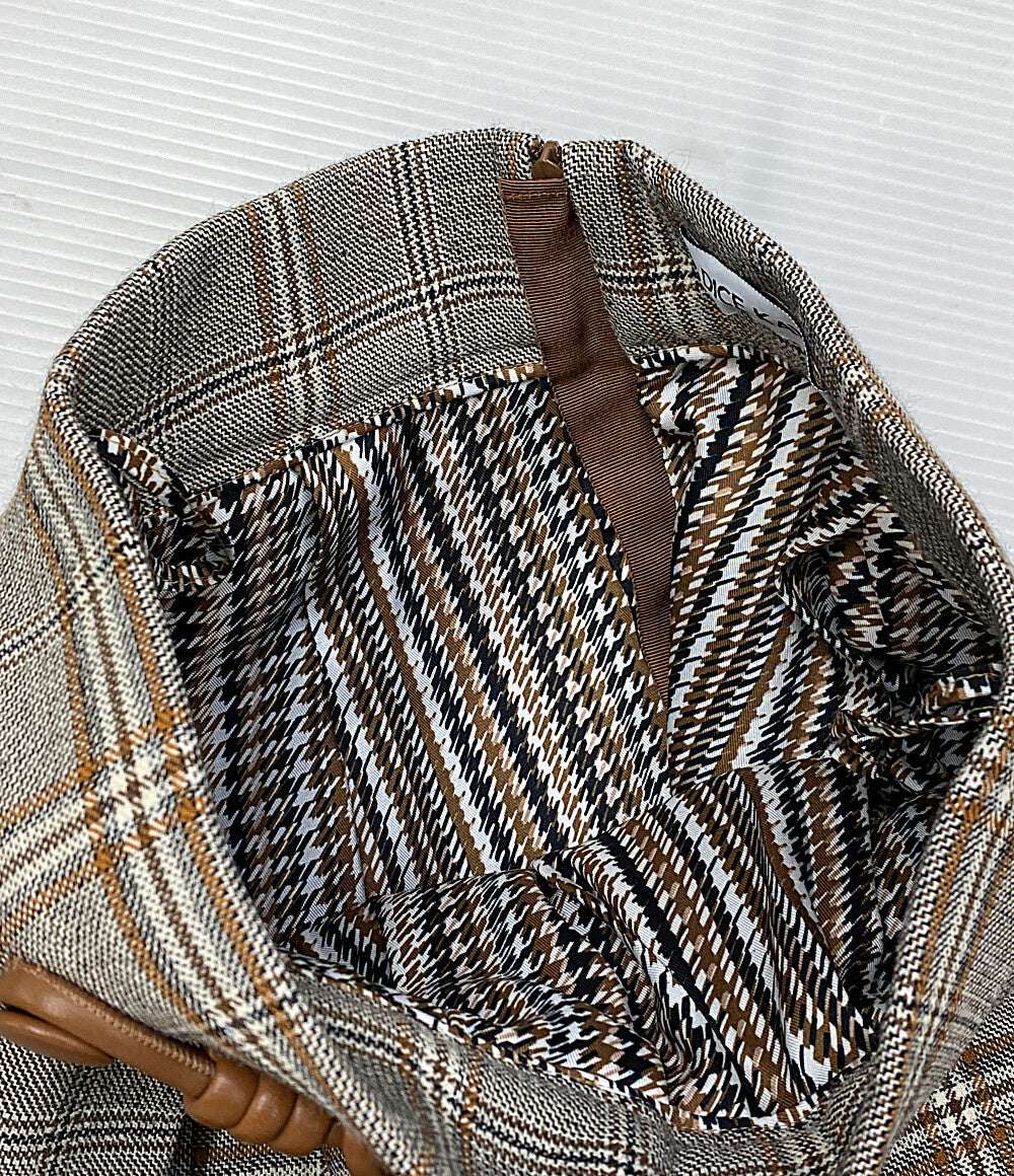 美品 DICE KAYEK ディーチェカヤック チェックスカート W-35025-36 レディース SIZE 34