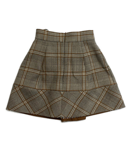 美品 DICE KAYEK ディーチェカヤック チェックスカート W-35025-36 レディース SIZE 34