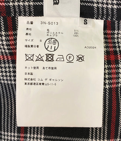 noir Kei ninomiya チェック柄マルチポケット巻きスカート 24aw レディース SIZE S ノワールケイニノミヤ