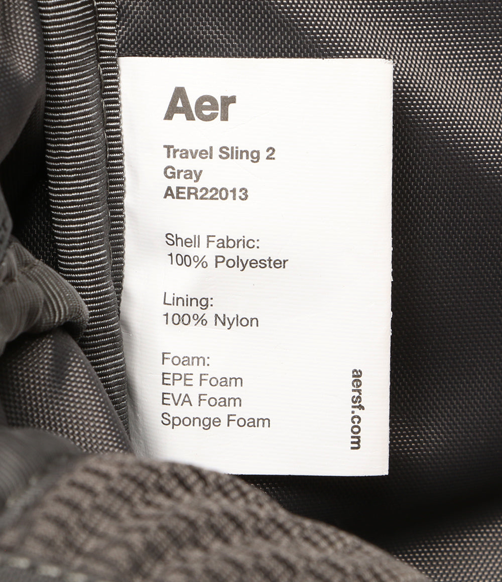 美品 エアー ボディバッグ TRAVEL SLING ２      メンズ   Aer