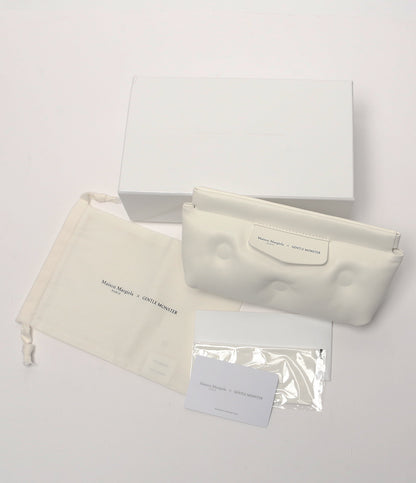 美品 Maison Margiela×GENTLE MONSTER ジェントルモンスター サングラス MM110-W2 メンズ メゾンマルジェラ
