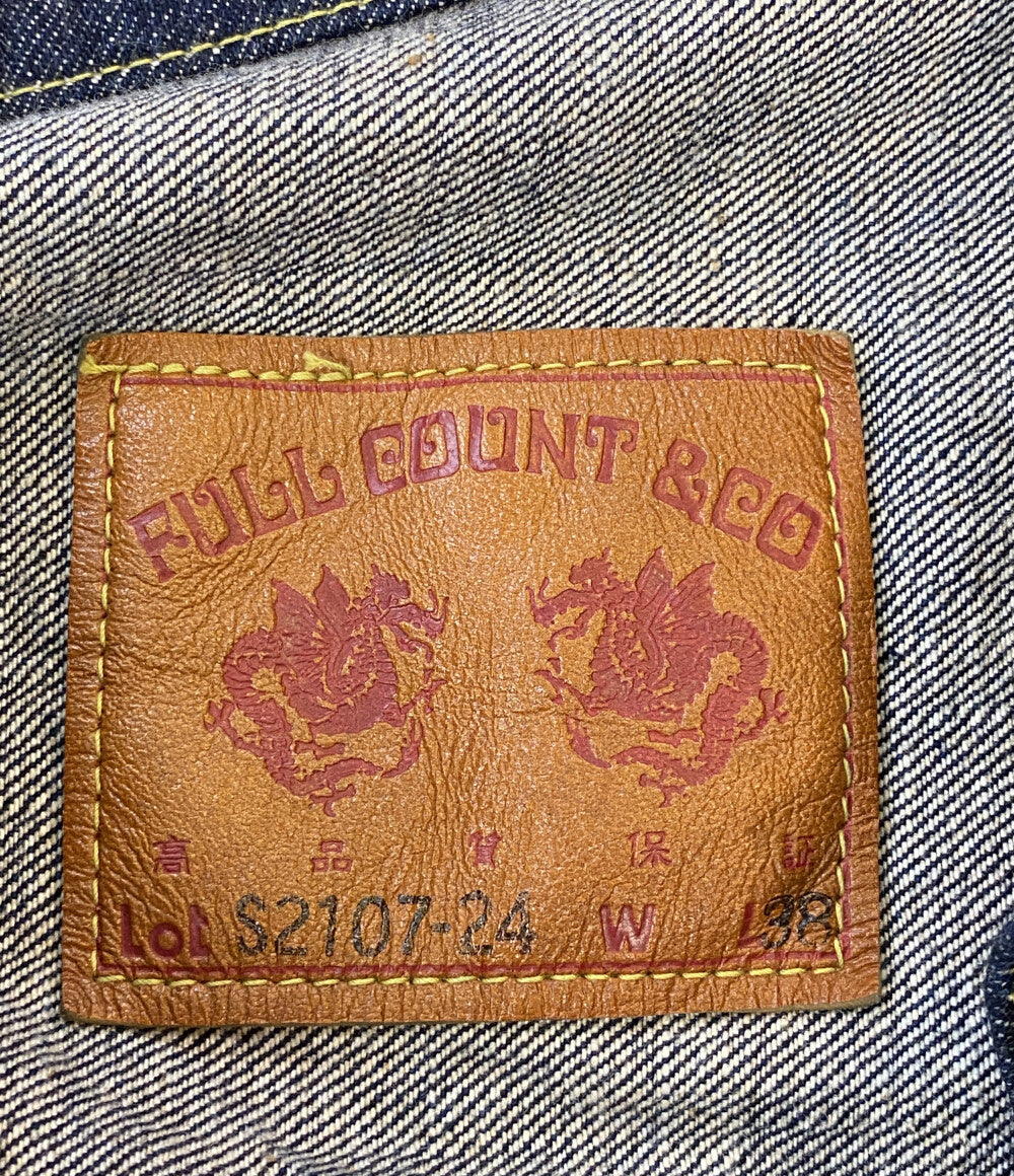 フルカウント  デニムジャケット WWII Model 1st Denim Jacket 24AW    S2107 メンズ SIZE 38  FULLCOUNT