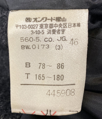 ジャンポールゴルチエオム 襟ファースーパーロングコート archive     445908 メンズ SIZE 46  JEAN PAUL GAULTIER HOMME