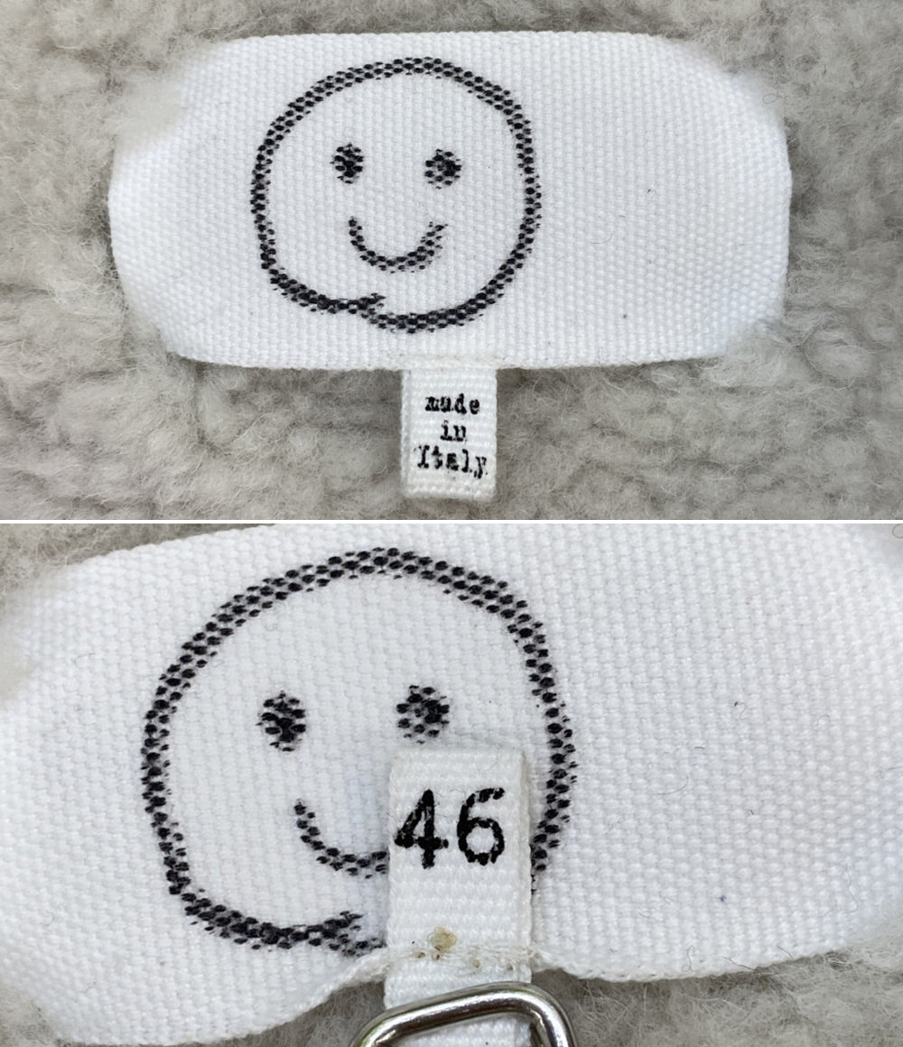 Maison Margiela ジャケット SHEARLING JACKET WITH KNITTED SLEEVES 22SS メンズ SIZE 46 メゾンマルジェラ