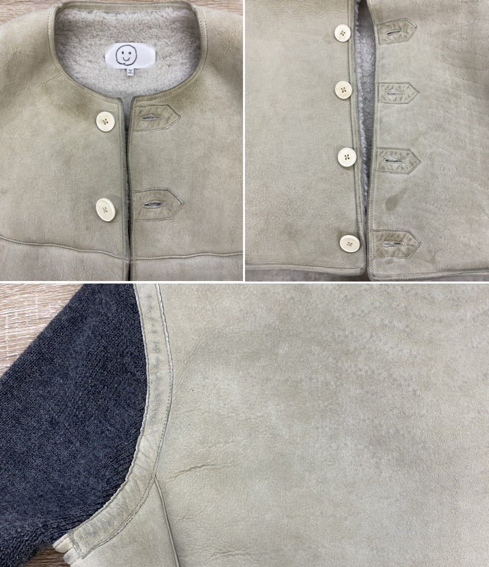 Maison Margiela ジャケット SHEARLING JACKET WITH KNITTED SLEEVES