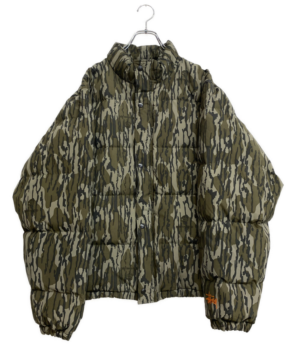 ステューシー ダウンジャケット Mossy Oak Down Puffer メンズ SIZE L STUSSY