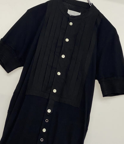 TAKAHIROMIYASHITA The Soloist タカヒロミヤシタザソロイスト オールインワン 半袖 プリーツ 0005cSS20 メンズ SIZE 44