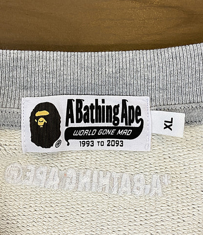 アベイシングエイプ 美品 スウェット 001SWL301310M メンズ SIZE XL A BATHING APE