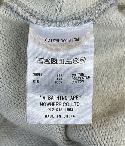 アベイシングエイプ 美品 スウェット 001SWL301310M メンズ SIZE XL A BATHING APE