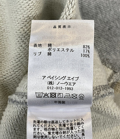 アベイシングエイプ 美品 スウェット 001SWL301310M メンズ SIZE XL A BATHING APE