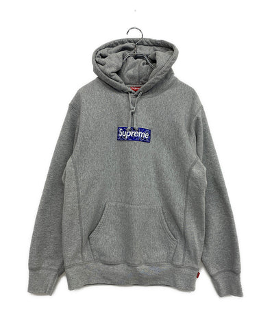 Supreme スウェットパーカー BANDANA BOX LOGO HOODIE 19FW メンズ SIZE M シュプリーム