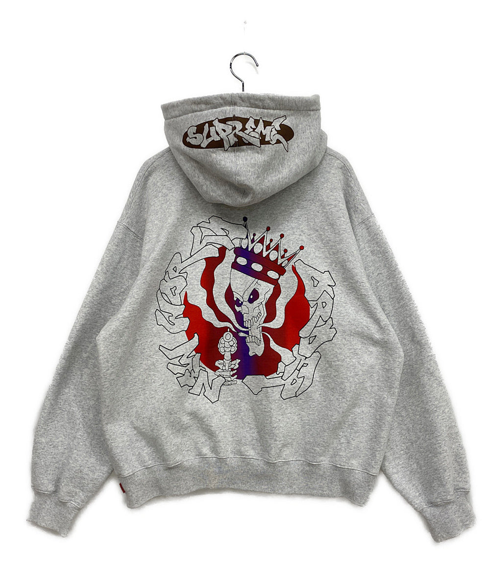 Supreme スウェットパーカー NEW WORLD ORDER HOODED メンズ SIZE M シュプリーム