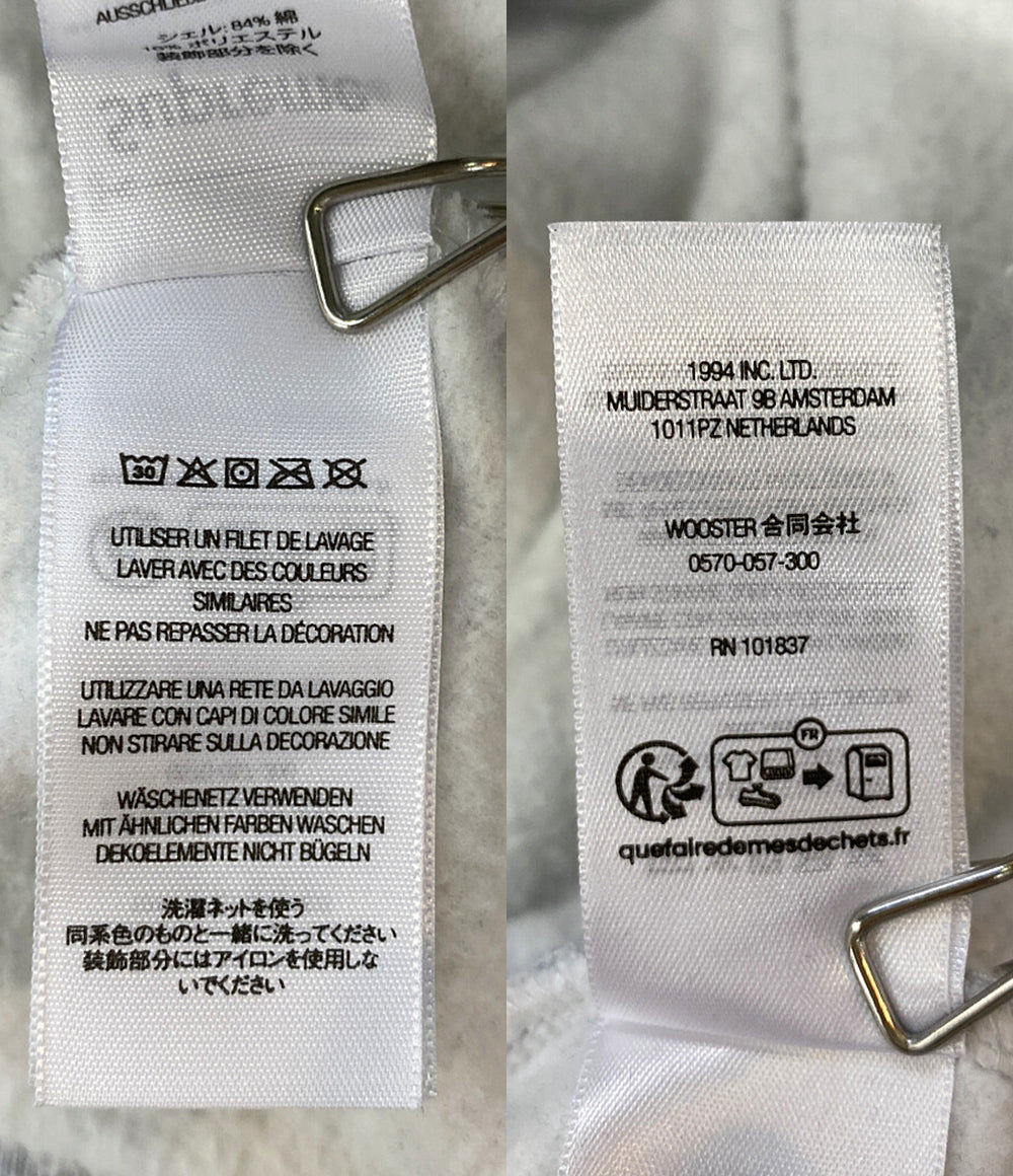 Supreme スウェットパーカー NEW WORLD ORDER HOODED メンズ SIZE M シュプリーム