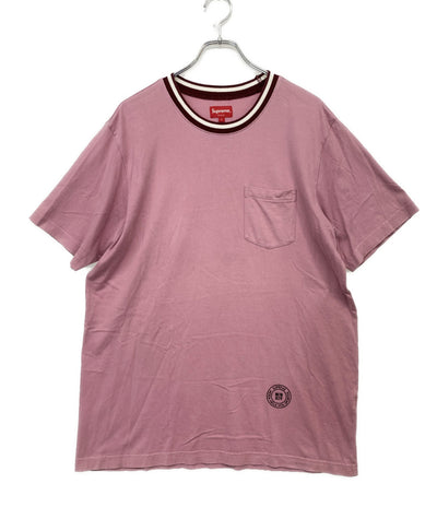 Supreme 半袖Ｔシャツ RIBBED POCKET TEE メンズ SIZE L シュプリーム