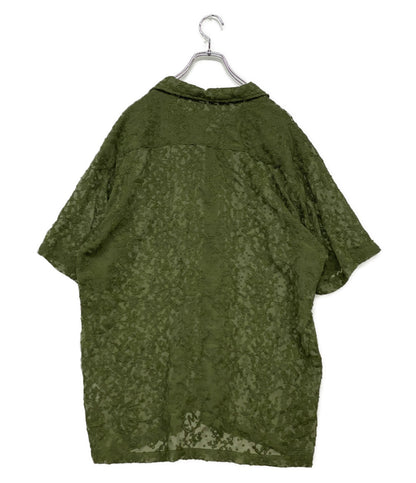 シュプリーム 半袖シャツ CHAIN STITCH CHIFFON SS SHIRT メンズ SIZE L Supreme