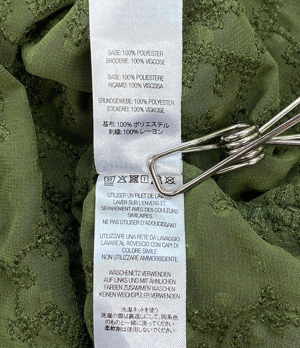 シュプリーム 半袖シャツ CHAIN STITCH CHIFFON SS SHIRT メンズ SIZE L Supreme