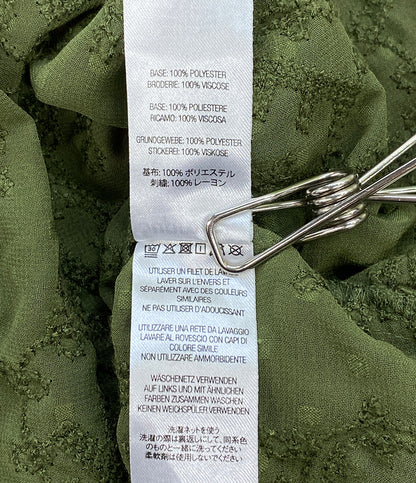 シュプリーム 半袖シャツ CHAIN STITCH CHIFFON SS SHIRT メンズ SIZE L Supreme