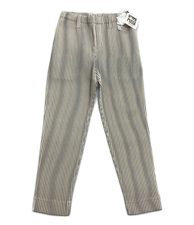 オム プリッセ イッセイミヤケ 美品 プリーツパンツ TWEED PLEATS PANTS 23aw HP33FF323 メンズ SIZE 1 HOMME PLISSE ISSEY MIYAKE