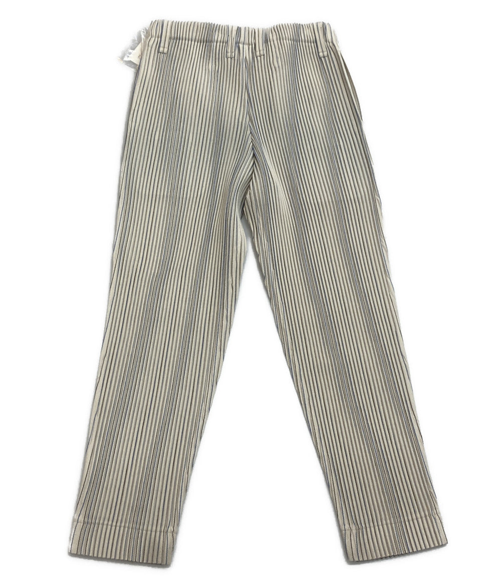 オム プリッセ イッセイミヤケ 美品 プリーツパンツ TWEED PLEATS PANTS 23aw HP33FF323 メンズ SIZE 1 HOMME PLISSE ISSEY MIYAKE