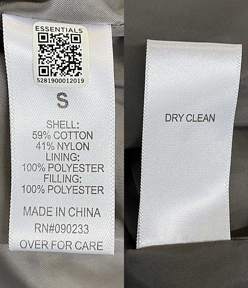 エッセンシャルズ 中綿ジャケット Puffer Jacket メンズ SIZE S ESSENTIALS