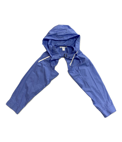 美品 COMME des GARCONS SHIRT フーデッド クロップドジャケット ショート 24SS FM-V005 レディース SIZE S コムデギャルソンシャツ