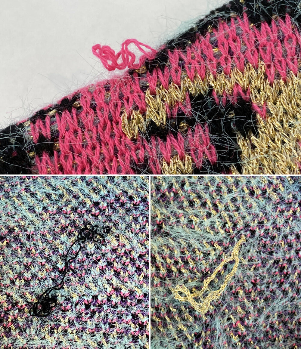 デジグアル マリア エスコテ ニット ライトゲージプルオーバー 21WWJFBP レディース SIZE S Desigual×Maria Escote