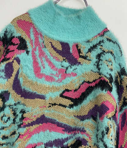 デジグアル マリア エスコテ ニット ライトゲージプルオーバー 21WWJFBP レディース SIZE S Desigual×Maria Escote