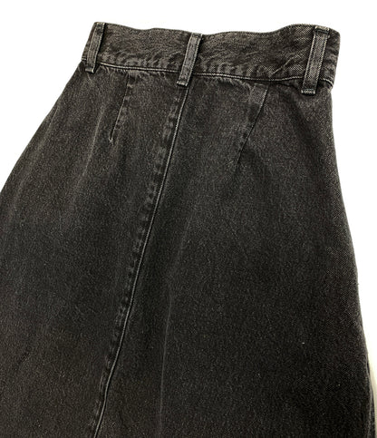 エディション 美品 コットンブラックデニムフレアスカート      レディース SIZE 36  Edition