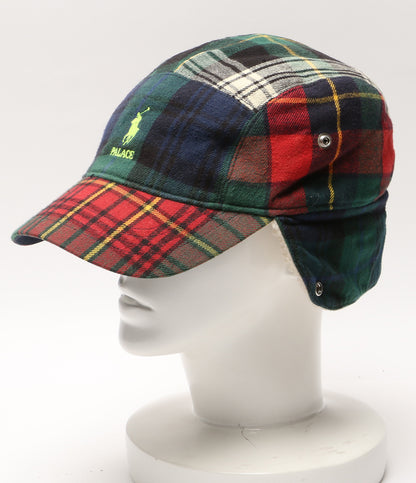 パレス チェックフライトキャップ メンズ POLO RALPH LAUREN×PALACE