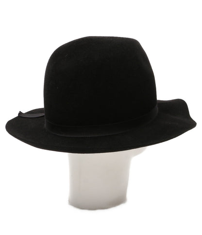ヨウジヤマモトプールオム 美品 ハット RABBIT FUR SOFT HAT B 24AW メンズ SIZE 3 YOHJI YAMAMOTO POUR HOMME