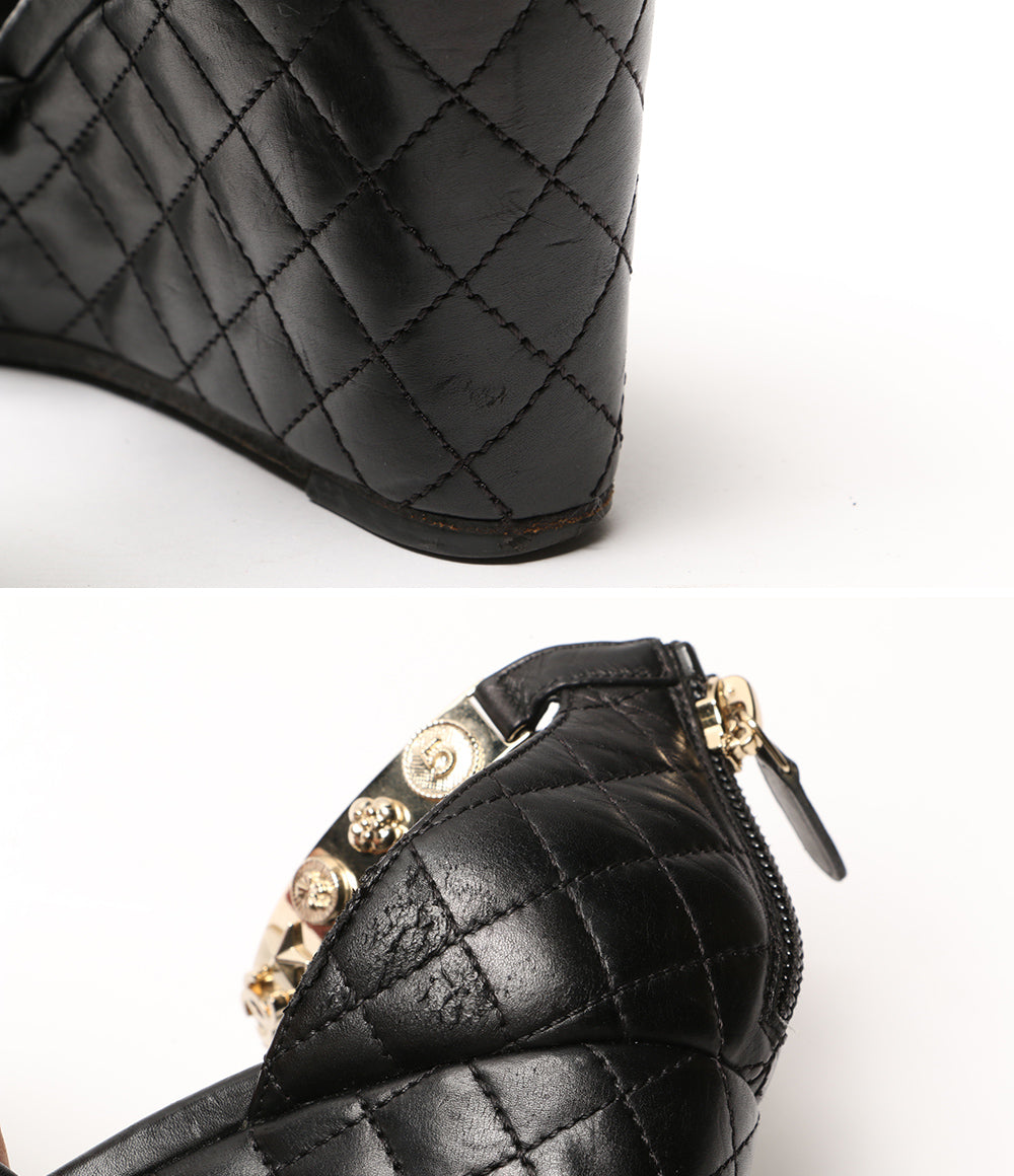 CHANEL スタッズ ヒールサンダル レディース SIZE 36.5 シャネル