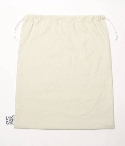 LOEWE レザーロゴパッチ フレイド バケットハット K820HB1X20 メンズ SIZE 57 ロエベ