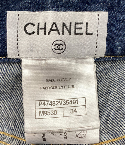CHANEL デニムショートパンツ Size34 レディース SIZE 34 シャネル