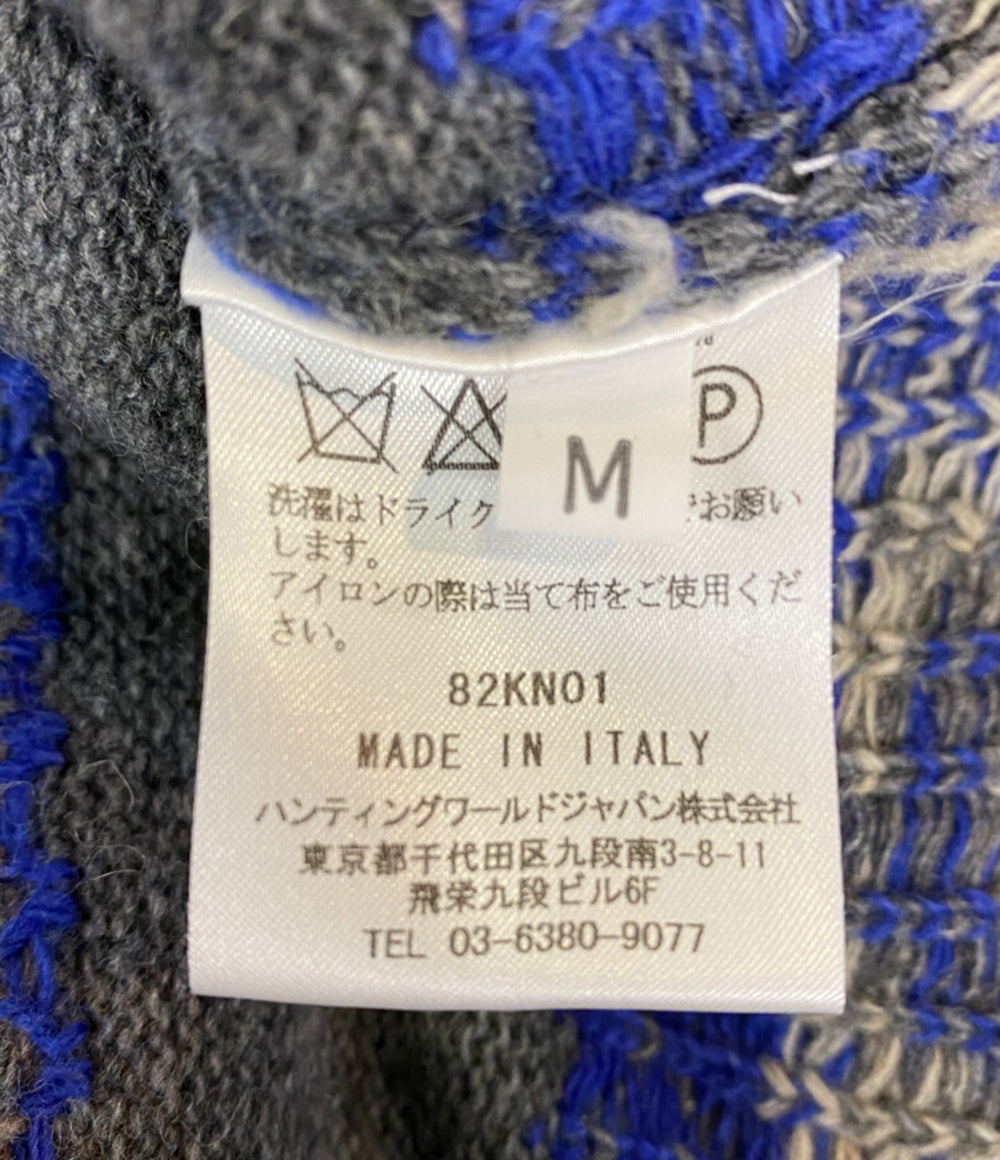 ハンティングワールド 美品 ニット クルーネックニット メンズ SIZE M HUNTING WORLD