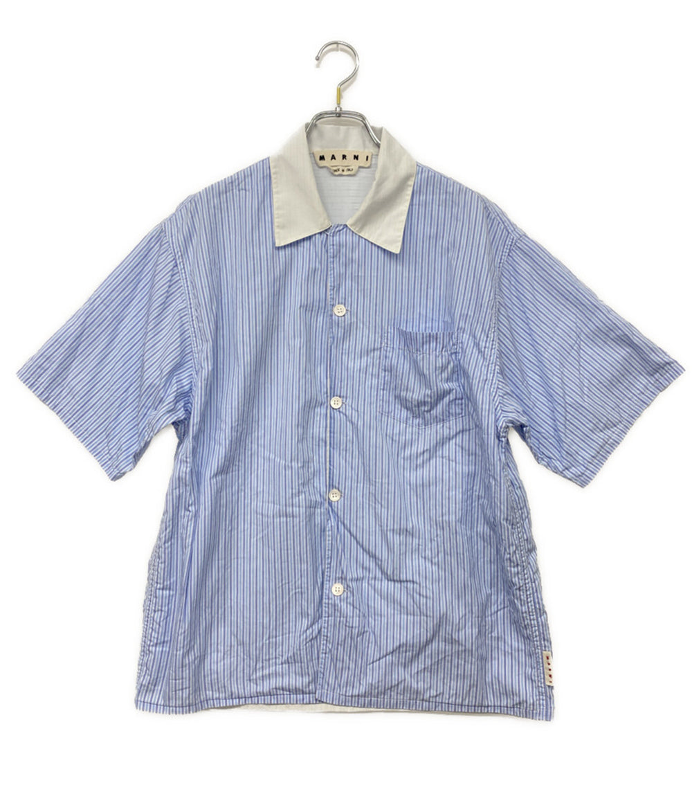 MARNI 半袖シャツ 21SS CUMU0200BQ ブルー メンズ SIZE 46 マルニ