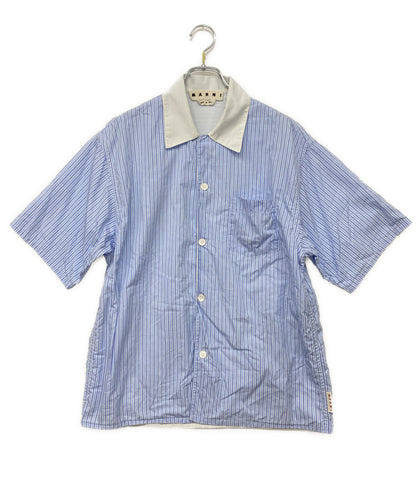 MARNI 半袖シャツ 21SS CUMU0200BQ ブルー メンズ SIZE 46 マルニ
