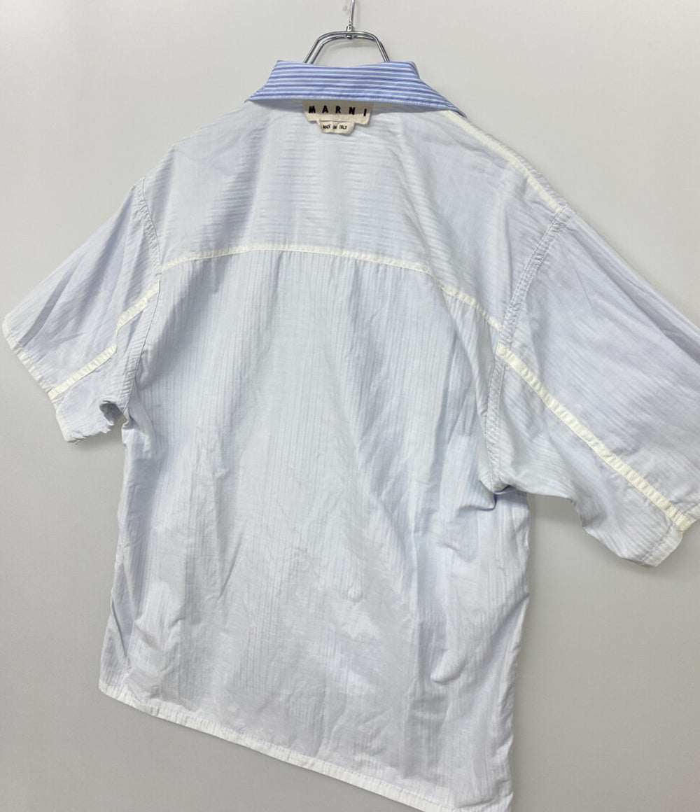 MARNI 半袖シャツ 21SS CUMU0200BQ ブルー メンズ SIZE 46 マルニ
