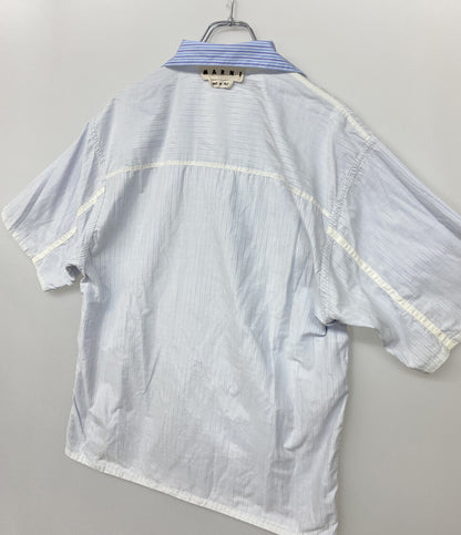 MARNI 半袖シャツ 21SS CUMU0200BQ ブルー メンズ SIZE 46 マルニ