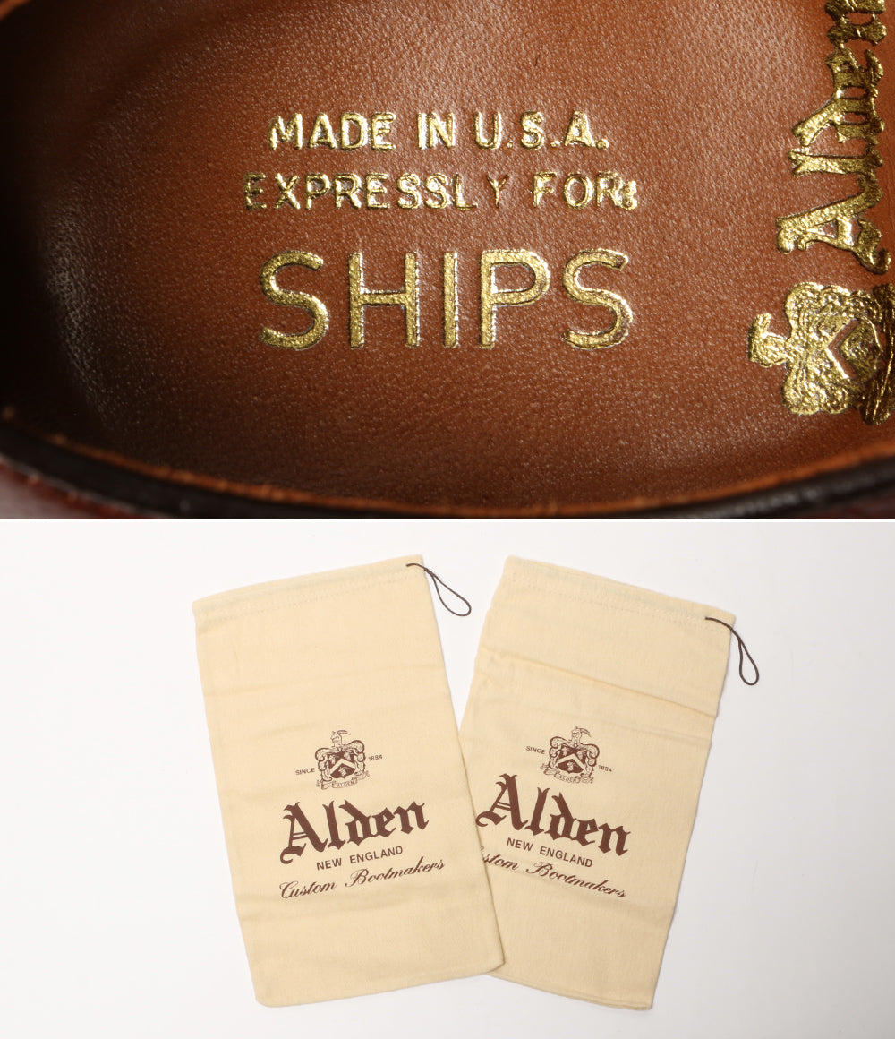 ALDEN×SHIPS シップス ドレスシューズ 24AW 54562 メンズ SIZE 8 1/2 オールデン