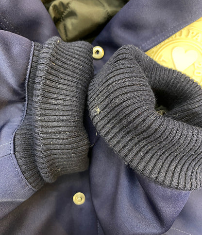 AMI Paris スタジャン 中綿入り AMI DE COEUR TEDDY JACKET メンズ SIZE S アミ