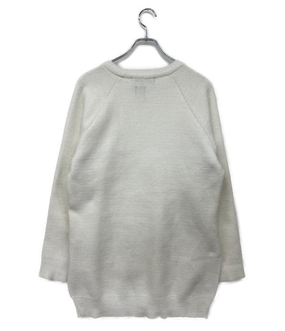 BLACK COMME des GARCONS アシンメトリーサイドスリットニット 21SS 1G-N501 メンズ SIZE M ブラックコムデギャルソン