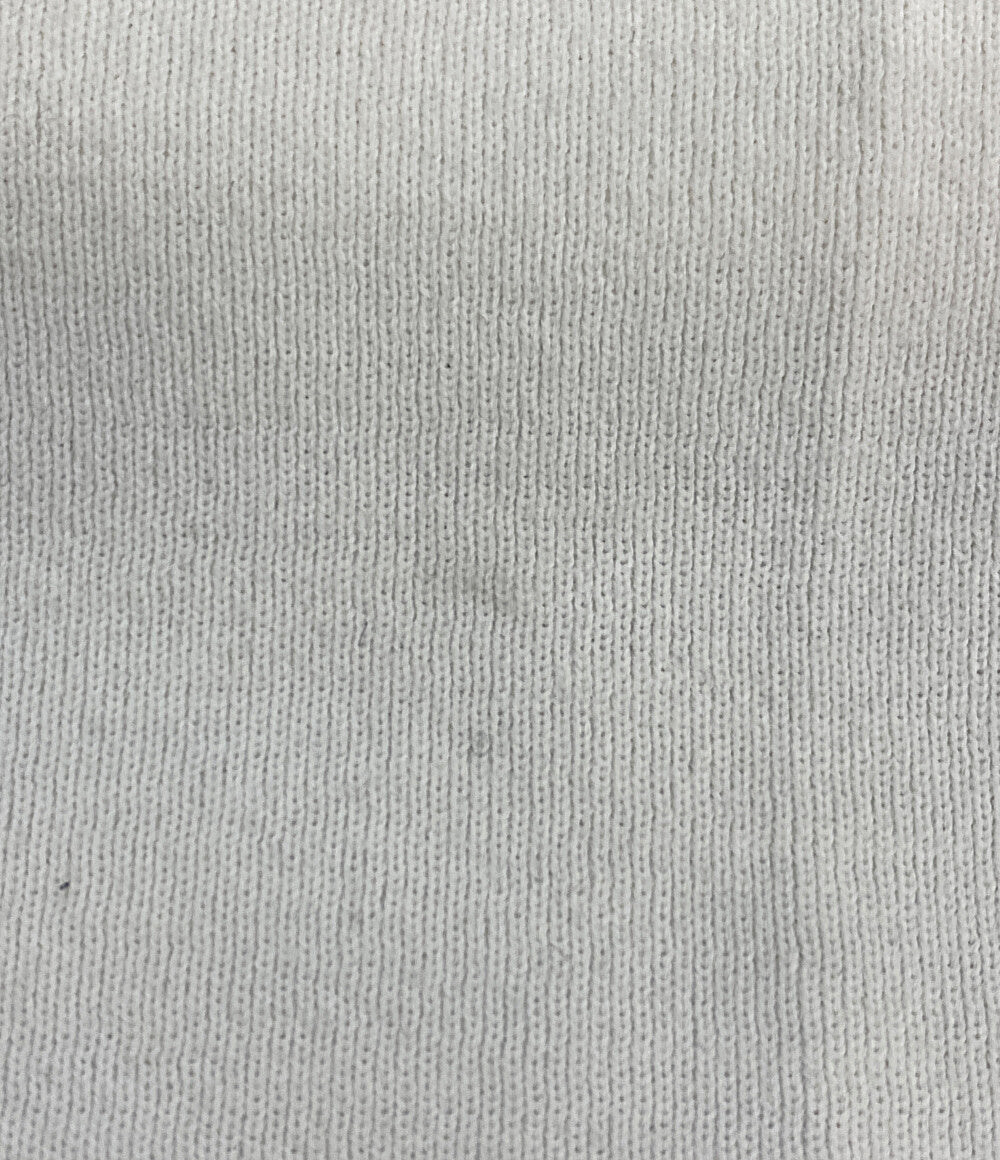 BLACK COMME des GARCONS アシンメトリーサイドスリットニット 21SS 1G-N501 メンズ SIZE M ブラックコムデギャルソン